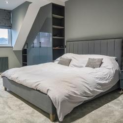 Loft space custom wardrobes